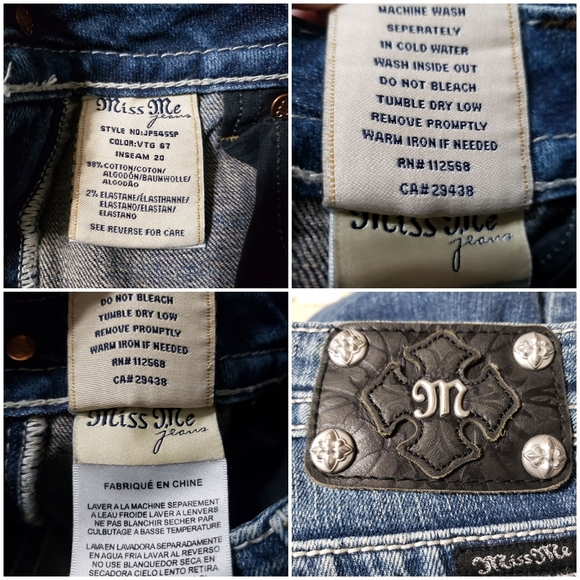 Miss Me Size 26 Capri Jeans - Picture 10 of 13